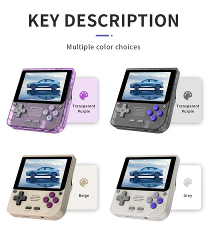 New POWKIDDY V10 Handheld Game Console – 3.5'' 480x320 IPS Full Screen, Retro Gaming, Perfect for Kids