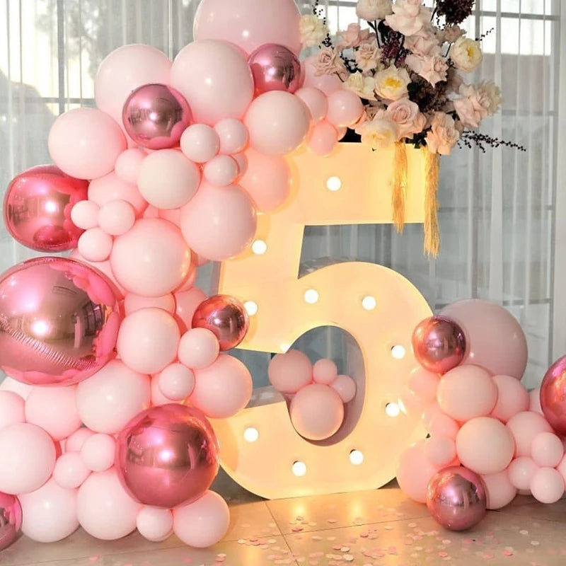 91.5cm Giant LED Birthday Number – 1st, 30th, 40th, 50th Anniversary & Baby Shower Decor