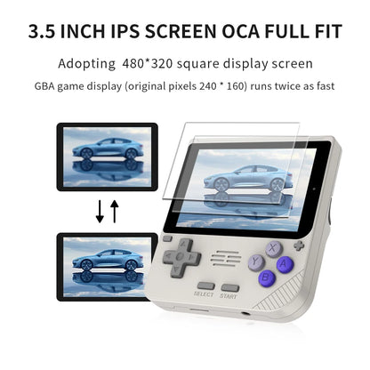 New POWKIDDY V10 Handheld Game Console – 3.5'' 480x320 IPS Full Screen, Retro Gaming, Perfect for Kids